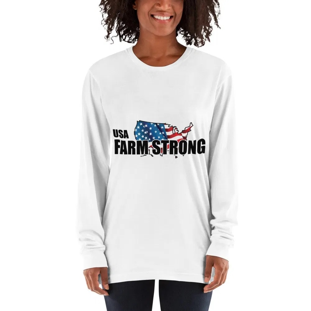 Womens Farm Strong Long Sleeve