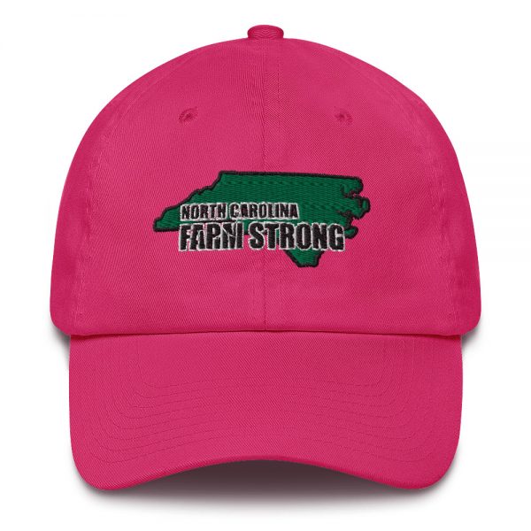 Farm Strong Baseball Cap North Carolina (MADE IN USA) - Image 7